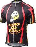 Strgao Men'S Cycling Jersey Bike Short Sleeve Shirt Sporting Goods > Outdoor Recreation > Cycling > Cycling Apparel & Accessories LLAI STRGAO Astronaut X-Large 