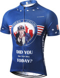 Strgao Men'S Cycling Jersey Bike Short Sleeve Shirt Sporting Goods > Outdoor Recreation > Cycling > Cycling Apparel & Accessories LLAI STRGAO Sam Usa 3X-Large 