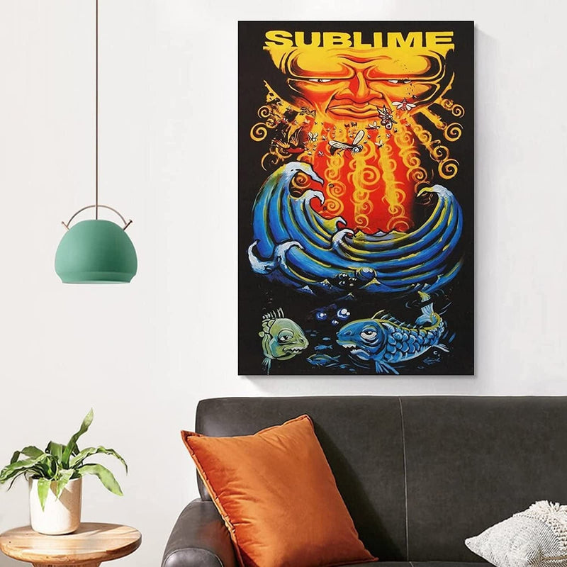 Sublime Everything under the Sun Music Cover Poster (1) Canvas Poster Wall Art Decor Print Picture Paintings for Living Room Bedroom Decoration Unframe-Style16X24Inch(40X60Cm) Home & Garden > Decor > Artwork > Posters, Prints, & Visual Artwork Mlida   