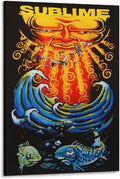 Sublime Everything under the Sun Music Cover Poster (1) Canvas Poster Wall Art Decor Print Picture Paintings for Living Room Bedroom Decoration Unframe-Style16X24Inch(40X60Cm) Home & Garden > Decor > Artwork > Posters, Prints, & Visual Artwork Mlida Frame-style 20x30inch(50x75cm) 