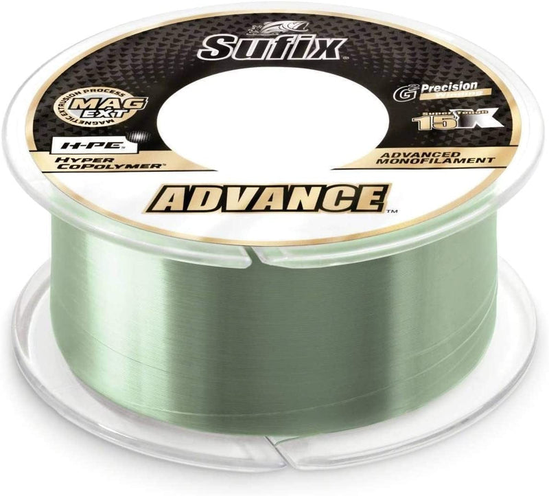 Sufix Advance Clear Monofilament 250-330 Yard Spools Sporting Goods > Outdoor Recreation > Fishing > Fishing Lines & Leaders Sufix 10 Pound - 330 Yards  