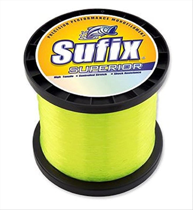 Sufix Superior 1-Pound Spool Size Fishing Line (Yellow, 40-Pound)