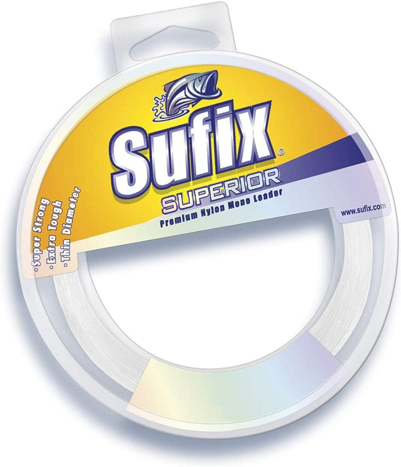 Sufix Superior Leader 110-Yards Leader Wheel Fishing Line (Clear, 100-Pound) Sporting Goods > Outdoor Recreation > Fishing > Fishing Lines & Leaders Rapala   