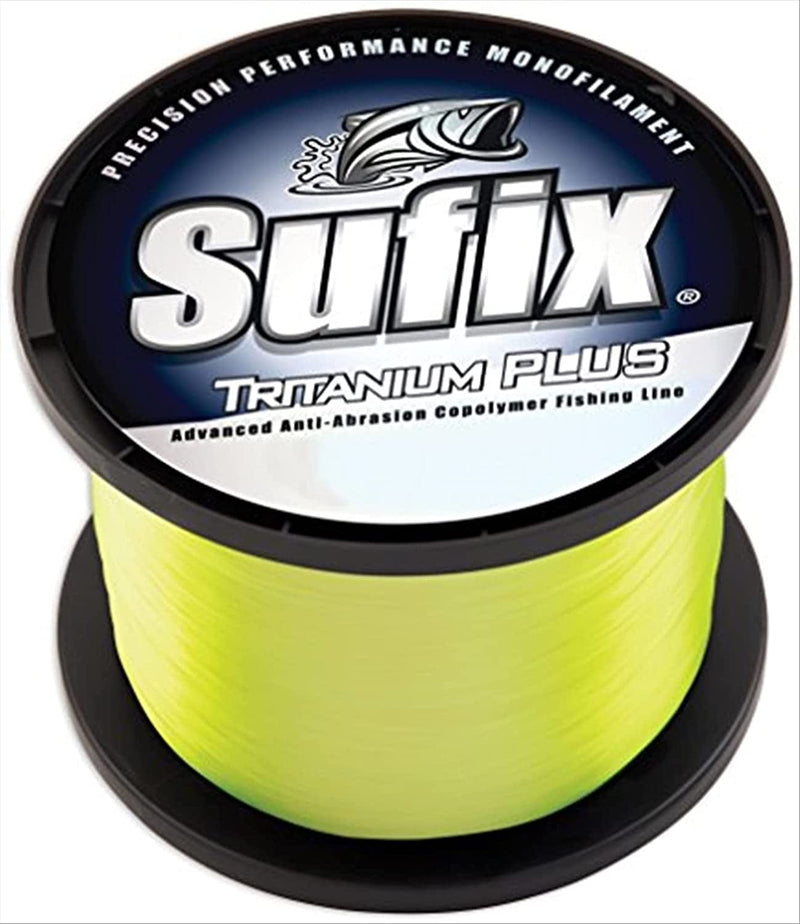 Sufix Tritanium plus 1/4-Pound Spool Size Fishing Line (Chartreuse, 17-Pound) Sporting Goods > Outdoor Recreation > Fishing > Fishing Lines & Leaders Rapala   