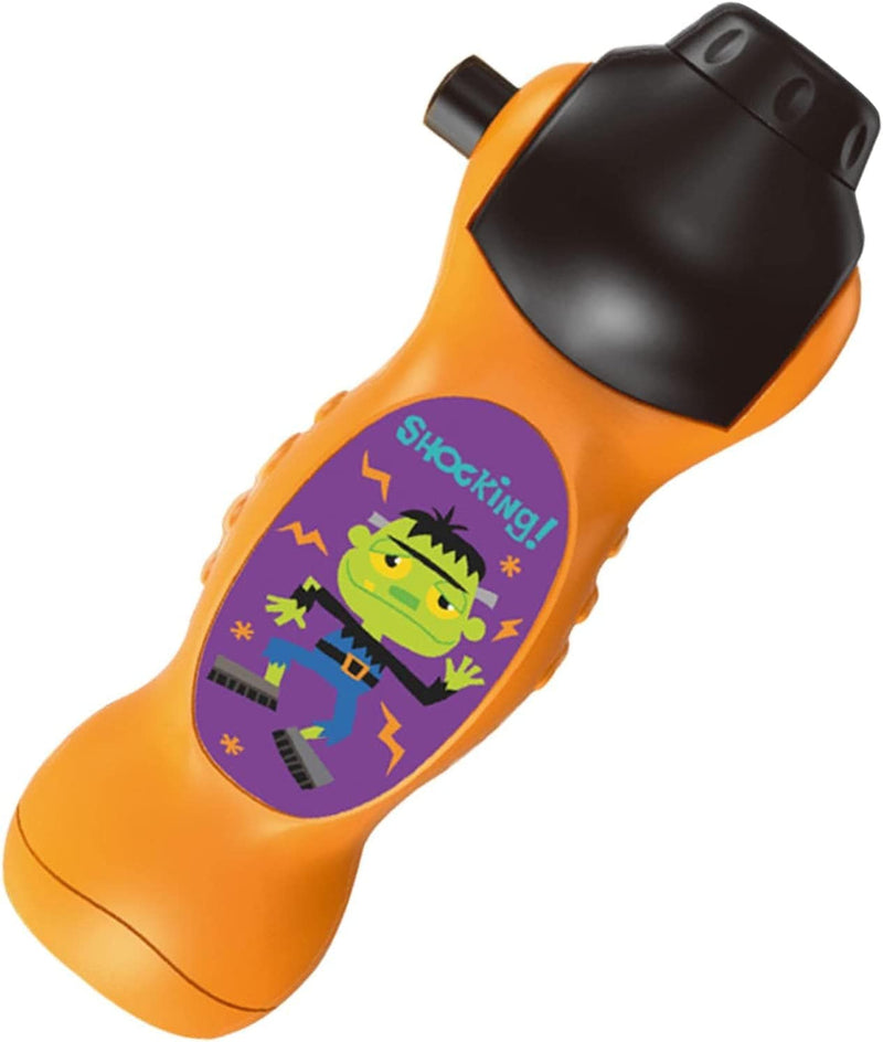 Sutl Halloween Flashlights for Kids - Halloween-Themed Flashlight Projector Story Torches Slide Lamp | Interactive Kids Projector Torch, Educational Learning Bedtime Night Light for Children Hardware > Tools > Flashlights & Headlamps > Flashlights SuTL   