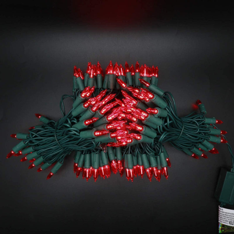SWEET SHINE Red LED Christmas Lights, 66 Ft 200 Counts UL Certified Green Wire Holiday String Lights Set (Red) Home & Garden > Lighting > Light Ropes & Strings Sweet Lighting, LLC.   