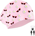 Swim Cap for Long/Short Hair, Adult/Kids Fashion Cute Design Printed Swimming Caps, Waterproof Silicone Bathing Shower Cap for Men Women Boys Girls, High Elastic Swim Hat with Ear Plugs Nose Clip Sporting Goods > Outdoor Recreation > Boating & Water Sports > Swimming > Swim Caps Huizhou Born Sporting Goods Co.,Ltd. Pattern-A6 Kids 