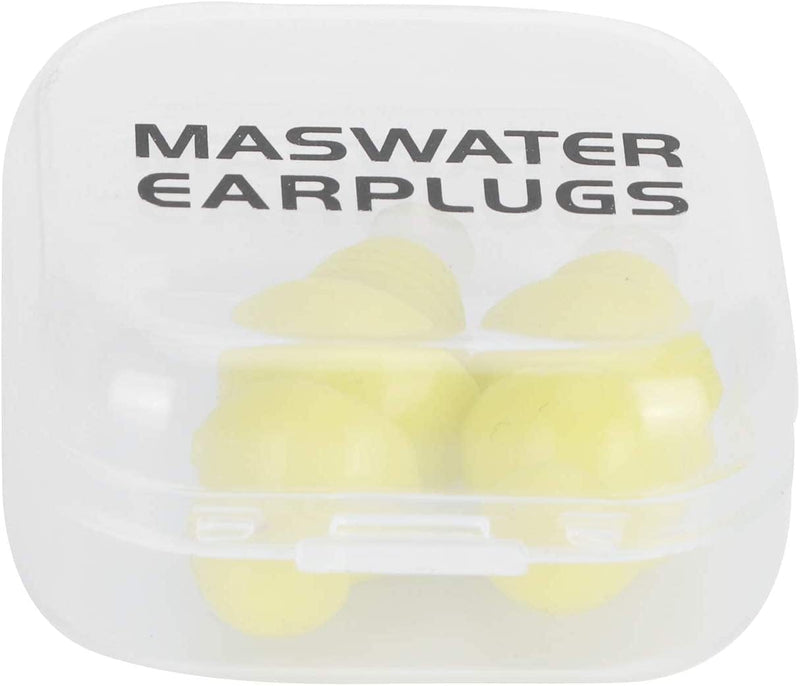 Swimming Earplug, Noise Cancelling Earplugs for Swimming for Sleeping for Showering(Blue+Pp Box) Sporting Goods > Outdoor Recreation > Boating & Water Sports > Swimming xianshi Yellow+pp Box  