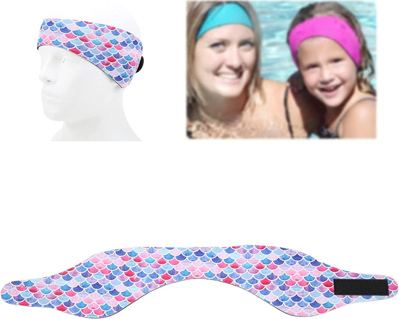Swimming Headband, Protect Swimmer'S Ears, Keep Water Out and Earplugs In, Suitable for Swimming, Diving, Bathing, Drifting Activities Sporting Goods > Outdoor Recreation > Boating & Water Sports > Swimming Vbestlife   