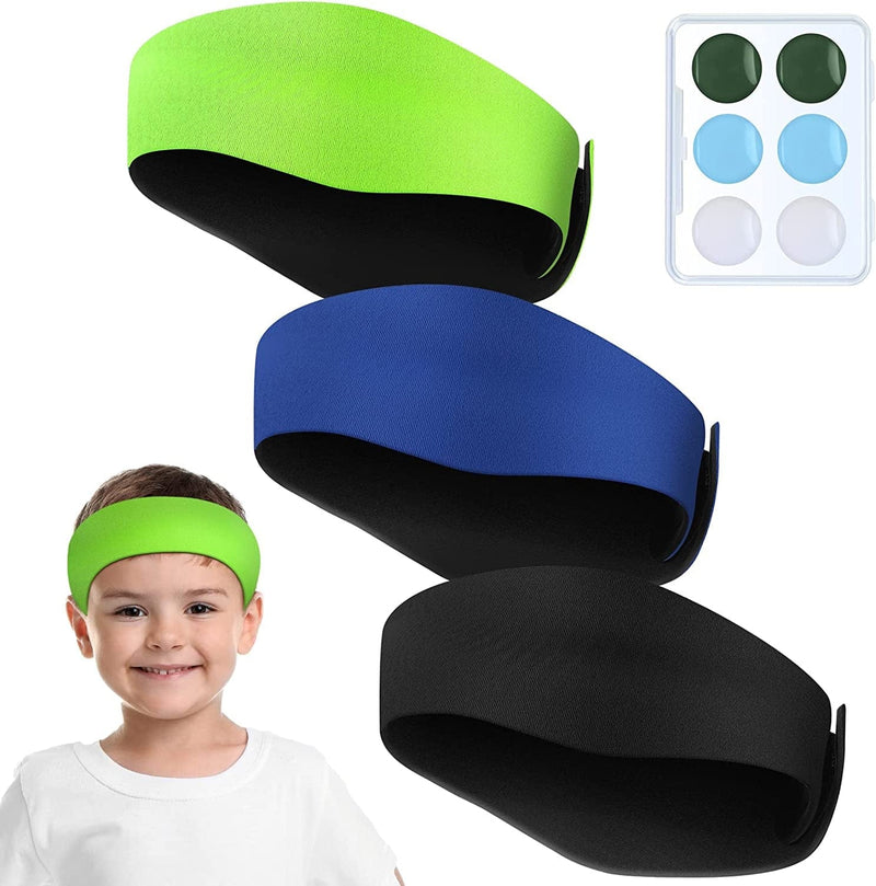 Swimming Headband Soft Silicone Earplugs Set, Including 3 Pcs Secure Swimmers Ear Band 3 Pairs Swimming Earplugs Swim Headbands for Kids Adults Moldable Ear Plugs for Swimming Sporting Goods > Outdoor Recreation > Boating & Water Sports > Swimming Zhanmai Elegant Color  