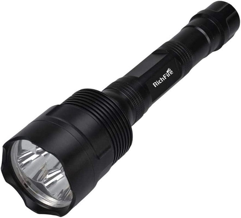 SXFJF Led Torch, Rechargeable Outdoor Tactical Powerful Flashlight 3 T6 Lamp Beads Powerful Torches 1800 Lumens Waterproof (LED White Light 6 Gears) Hardware > Tools > Flashlights & Headlamps > Flashlights SXFJF   
