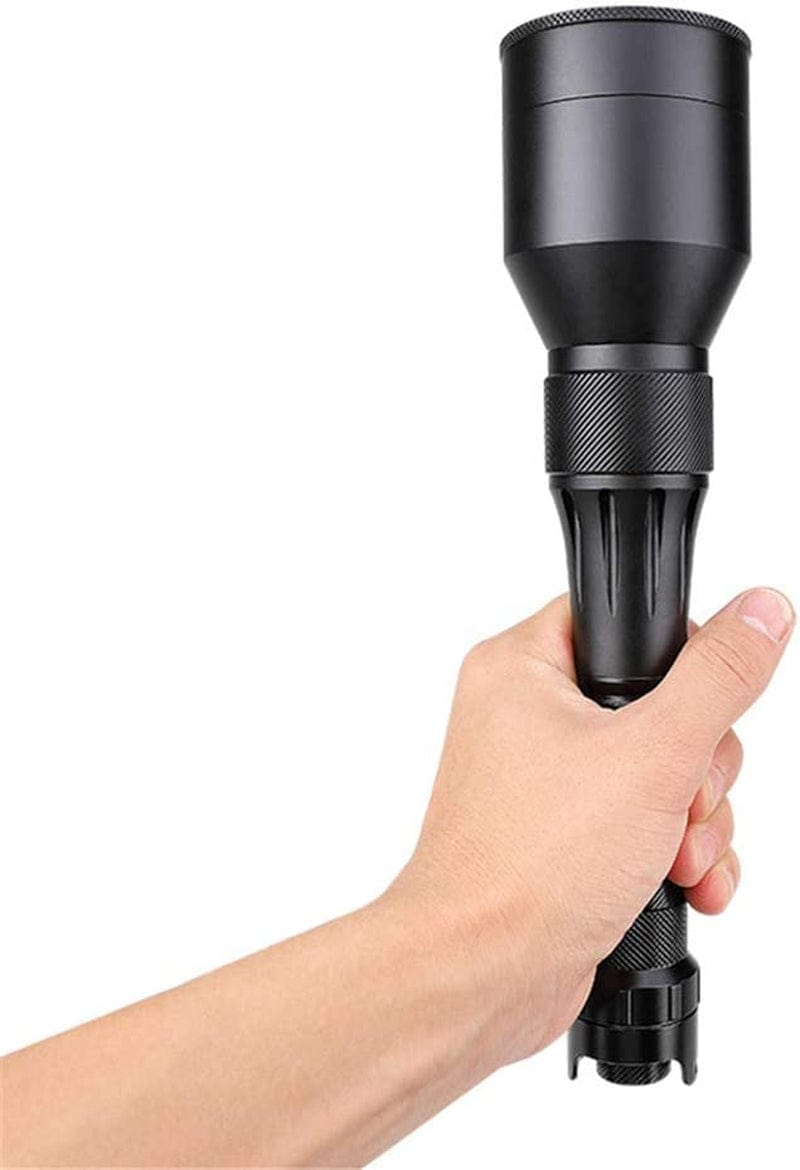 SXFJF Led Torch, Rechargeable Powerful Torches Rechargeable Torch Waterproof Handheld Stepless Dimming Infrared Flashlight 250 Lumens, for Camping, Fishing, Outdoor Hardware > Tools > Flashlights & Headlamps > Flashlights SXFJF   