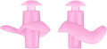 Tantisy Swimming Earplugs 1 Pair Reusable Silicone Swimmer Ear Plugs in a Box,For Swimming Snorkeling Other Water Sports Sporting Goods > Outdoor Recreation > Boating & Water Sports > Swimming Tantisy Pink  