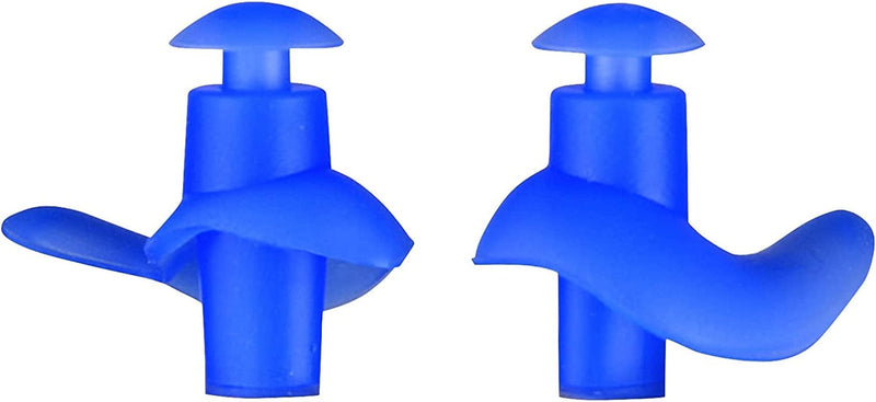 Tantisy Swimming Earplugs 1 Pair Reusable Silicone Swimmer Ear Plugs in a Box,For Swimming Snorkeling Other Water Sports Sporting Goods > Outdoor Recreation > Boating & Water Sports > Swimming Tantisy Bule  