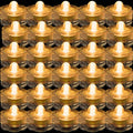 TDLTEK Waterproof Submersible Led Lights Tea Lights for Wedding , Party, Decoration, Vase (36 Pieces White) Home & Garden > Pool & Spa > Pool & Spa Accessories TKLTEK INC. Amber 36 Pack 