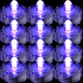 TDLTEK Waterproof Submersible Led Lights Tea Lights for Wedding , Party, Decoration, Vase (36 Pieces White) Home & Garden > Pool & Spa > Pool & Spa Accessories TKLTEK INC. Purple 36 Pack 