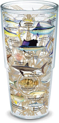 Tervis Made in USA Double Walled Guy Harvey Insulated Tumbler Cup Keeps Drinks Cold & Hot, 16Oz Mug - No Lid, Charts Home & Garden > Kitchen & Dining > Tableware > Drinkware Tervis Classic 24 oz-No Lid 