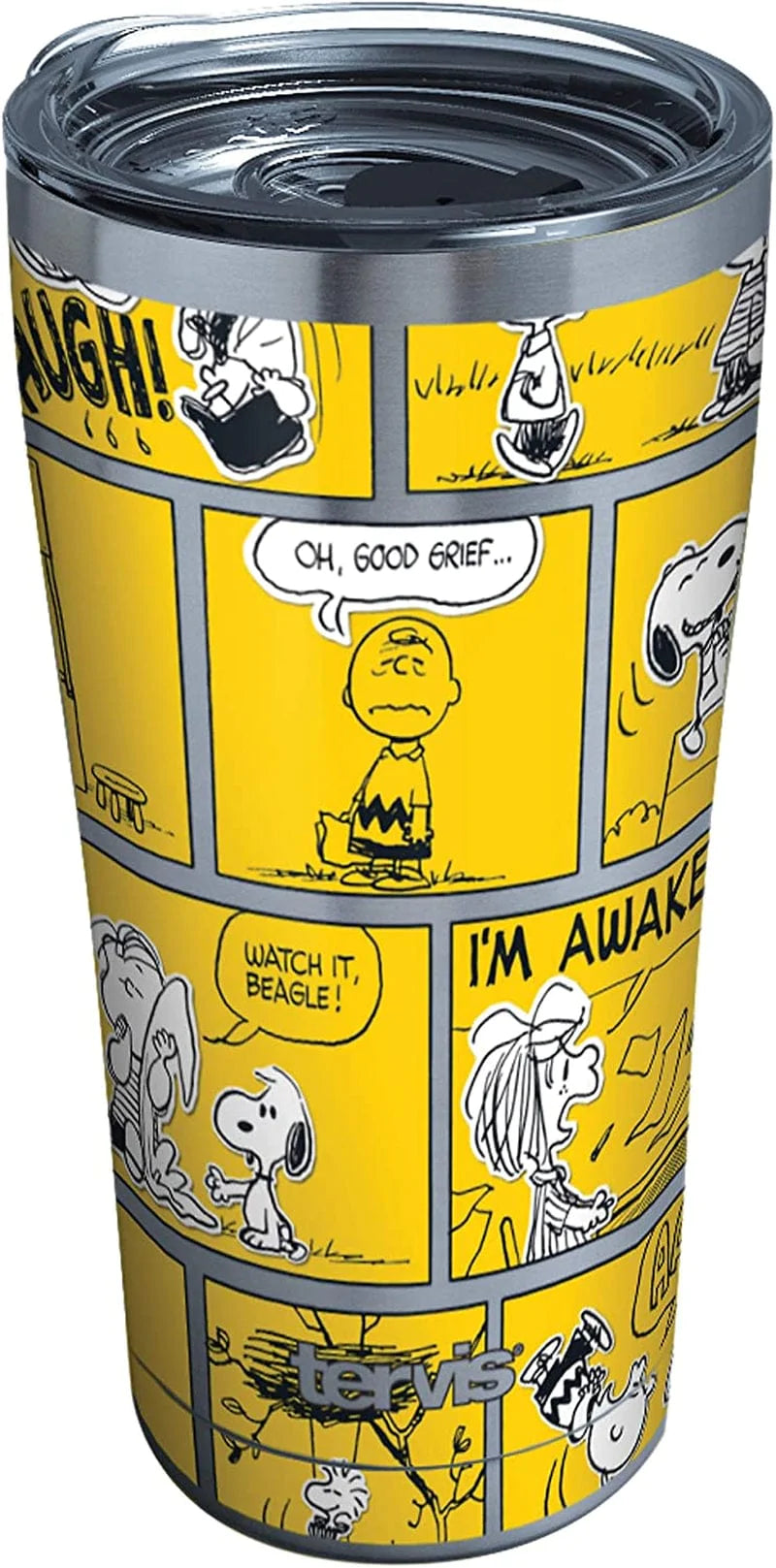 Tervis Peanuts™ - 70Th Comic Strip Triple Walled Insulated Tumbler Cup Keeps Drinks Cold & Hot, 20Oz, Stainless Steel Home & Garden > Kitchen & Dining > Tableware > Drinkware Tervis   