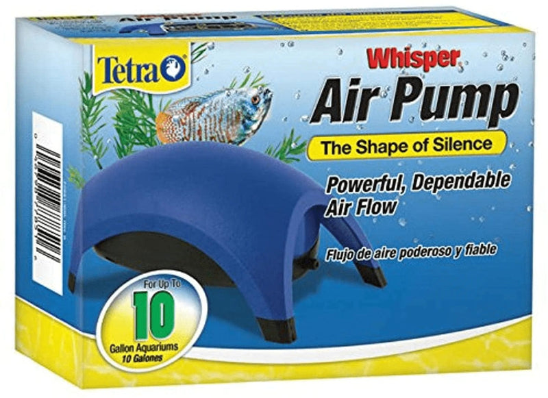 Tetra Whisper Easy to Use Air Pump for Aquariums (Non-UL) Animals & Pet Supplies > Pet Supplies > Fish Supplies > Aquarium Filters Tetra up to 10-gallons  