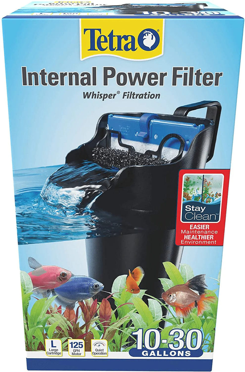 Tetra Whisper Internal Filter For Aquariums, In-Tank Filtration With Air Pump Animals & Pet Supplies > Pet Supplies > Fish Supplies > Aquarium Filters Tetra Up to 30-Gallons  