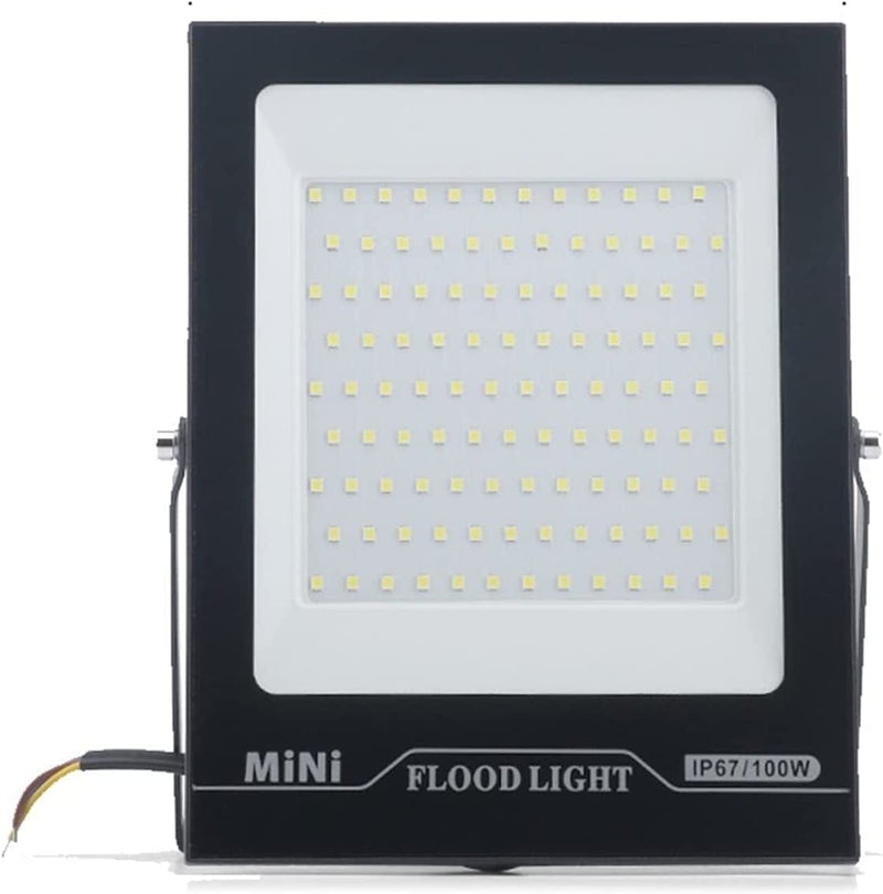 TOCOCO 200W Flood Light LED Tempered Glass Floodlight Waterproof Thinnest Projector Lighting Outdoor 150W 100W 50W 30W 20W 10W (Color : Cold Light, Size : 100W 1PC_220V) Home & Garden > Lighting > Flood & Spot Lights TOCOCO Cold Light 100W 1PC_220V 