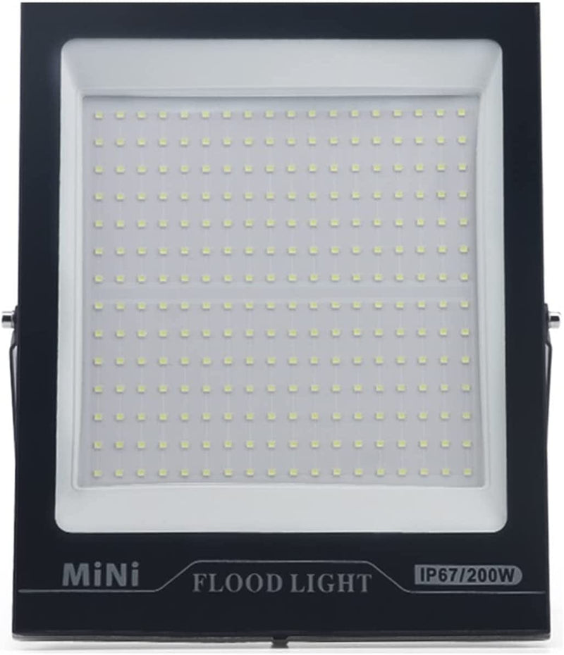 TOCOCO 200W Flood Light LED Tempered Glass Floodlight Waterproof Thinnest Projector Lighting Outdoor 150W 100W 50W 30W 20W 10W (Color : Cold Light, Size : 100W 1PC_220V) Home & Garden > Lighting > Flood & Spot Lights TOCOCO Cold Light 200W 1PC_220V 