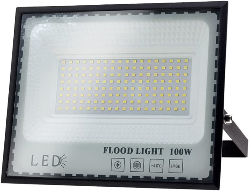 TOCOCO LED Floodlight 220V 50W 100W 200W 300W High Brightness Waterproof Flood Light for Garden Square Wall Street Outdoor Lighting (Color : White Light, Size : 300W) Home & Garden > Lighting > Flood & Spot Lights TOCOCO White Light 100W 