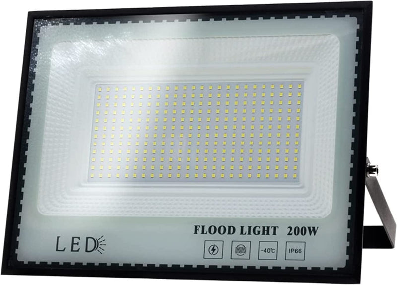 TOCOCO LED Floodlight 220V 50W 100W 200W 300W High Brightness Waterproof Flood Light for Garden Square Wall Street Outdoor Lighting (Color : White Light, Size : 300W) Home & Garden > Lighting > Flood & Spot Lights TOCOCO Warm White Light 200W 