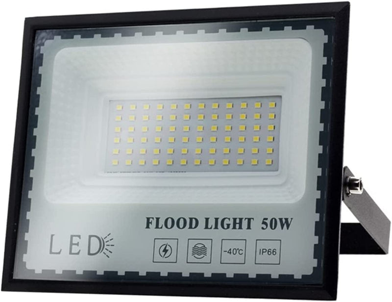 TOCOCO LED Floodlight 220V 50W 100W 200W 300W High Brightness Waterproof Flood Light for Garden Square Wall Street Outdoor Lighting (Color : White Light, Size : 300W) Home & Garden > Lighting > Flood & Spot Lights TOCOCO White Light 50W 