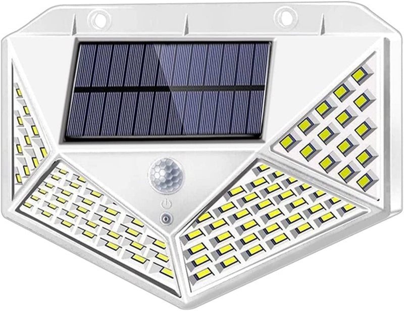 TONONE 100 LED Solar Light Outdoor Solar Lamp with Motion Sensor Solar LED Light Waterproof Sunlight Powered for Garden Decoration (Color : 1 PCS) Home & Garden > Lighting > Lamps TONONE   