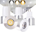 TONONE Led Spotlights 3W COB Lamp MR16 GU10 GU5.3 Cup Led Lamp AC 110V 220V DC 12V Led Bulb Warm Cold White Light 15W Equivalent Lamps ( Color : Cold White , Size : GU5.3 AC 85-065V ) Home & Garden > Lighting > Flood & Spot Lights TONONE White GU5.3 AC 85-065V 