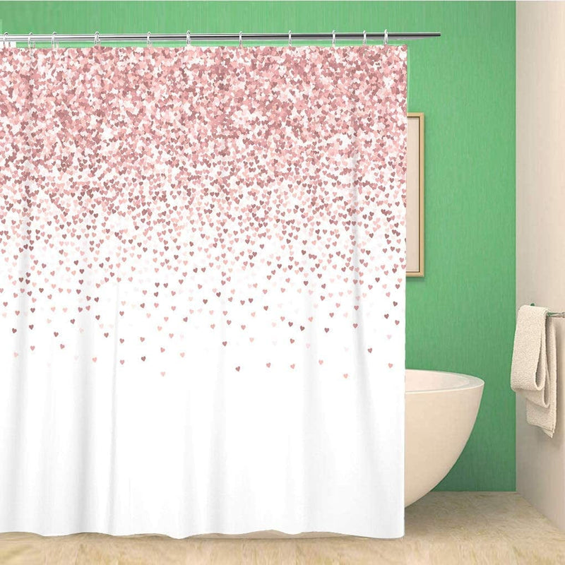 Topyee Shower Curtain Cartoon Household Appliances for Cooking and Cleaning Electric Teapot 72X84 Inches Waterproof Polyester Bathroom Decor Curtain Set with Hooks Home & Garden > Household Supplies > Household Cleaning Supplies Topyee Color 6 72"x72" 