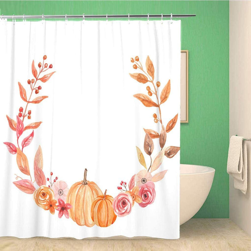 Topyee Shower Curtain Cartoon Household Appliances for Cooking and Cleaning Electric Teapot 72X84 Inches Waterproof Polyester Bathroom Decor Curtain Set with Hooks Home & Garden > Household Supplies > Household Cleaning Supplies Topyee Color 10 72"x78" 