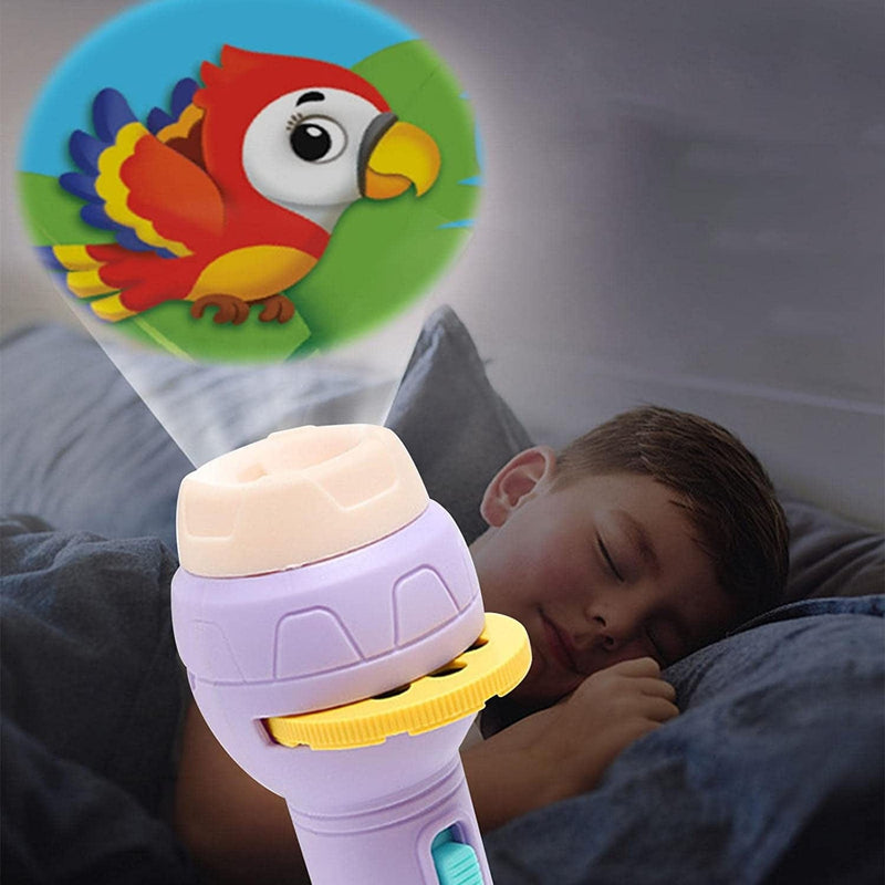 Torch Projector, Flashlight Projector for Kids, Sleep Story Projector, 56 Different Images Flashlight Educational Lamp for Children, Kids, Infant, Boy Girl Learning Bedtime Small Torches Projection Hardware > Tools > Flashlights & Headlamps > Flashlights Sritob   