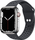 Toutouzhang Sport Bands Compatible with Apple Watch Band 38Mm 40Mm 41Mm 42Mm 44Mm 45Mm 49Mm S/M M/L for Women/Men Waterproof Soft Silicone Replacement Strap Accessories for Iwatch Ultra SE Series 8/7/6/5/4/3/2/1 Sporting Goods > Outdoor Recreation > Winter Sports & Activities Toutouzhang Midninght 38mm/40mm/41mm M/L 