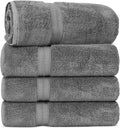 Towel Bazaar Soft & Absorbent Premium Cotton Turkish Towels (Wedgewood, 2-Piece Bath Sheets) Home & Garden > Linens & Bedding > Towels Towel Bazaar Gray 4-Piece Bath Towels 