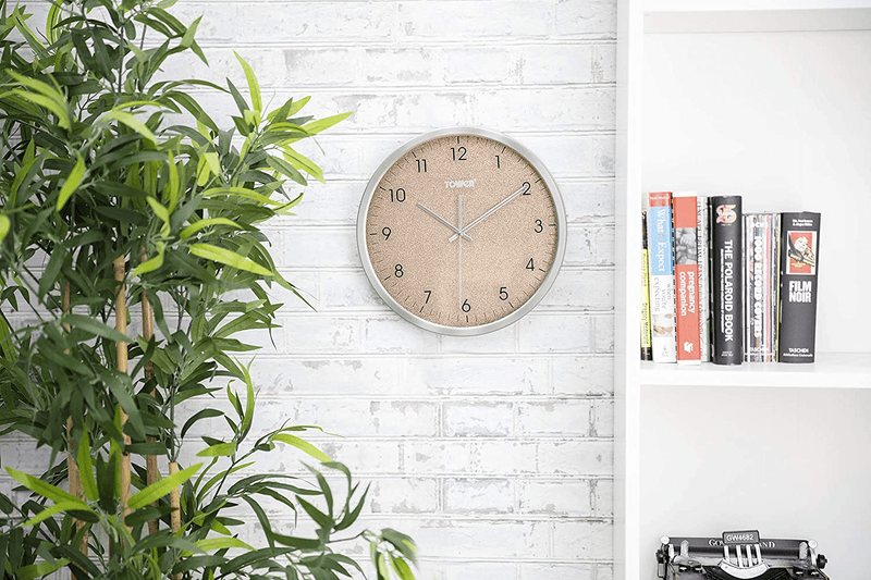 TOWER Wall Clock, 30cm, Blush Pink Home & Garden > Decor > Clocks > Wall Clocks TOWER   