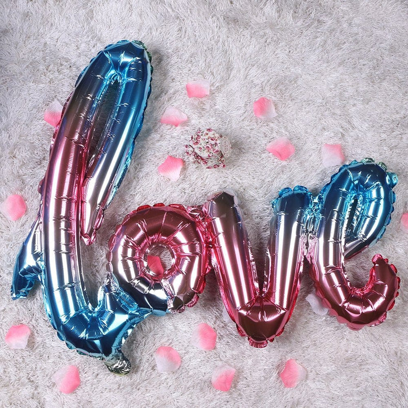 TOYMYTOY Balloons Wedding Party Foil Love Anniversary Engagement Favor Celebration Supplies Events Aluminum Balloon Mylar Day Arts & Entertainment > Party & Celebration > Party Supplies TOYMYTOY   