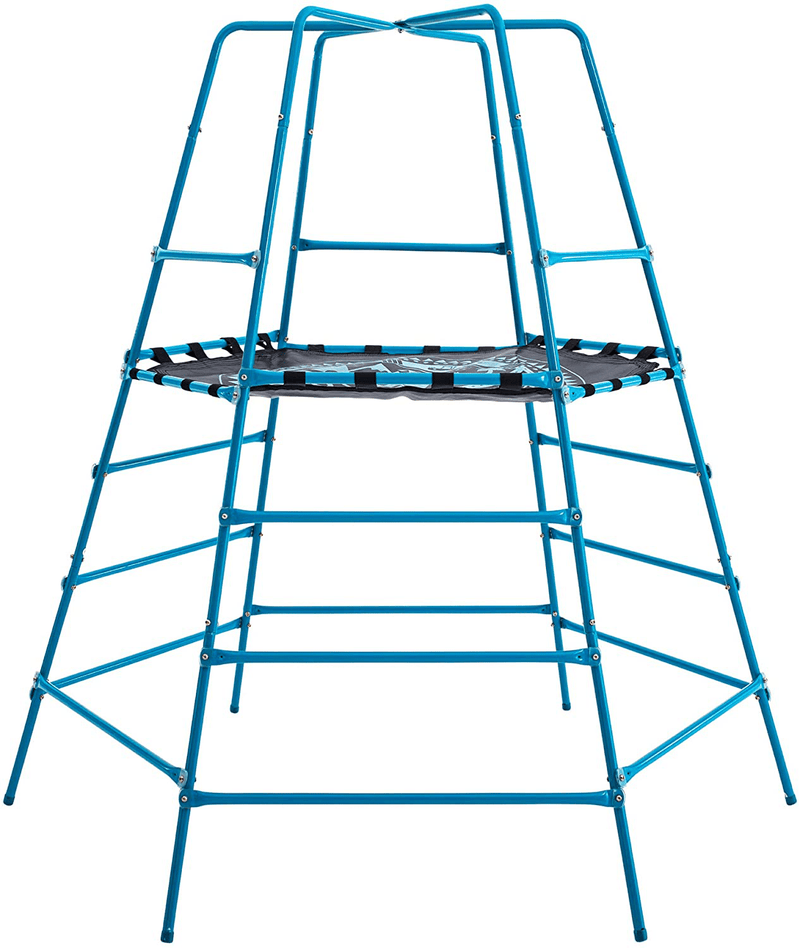 TP Toys Explorer 2 Climbing Set Jungle Gym with Platform and Tent, Blue Sporting Goods > Outdoor Recreation > Camping & Hiking > Tent Accessories TP   