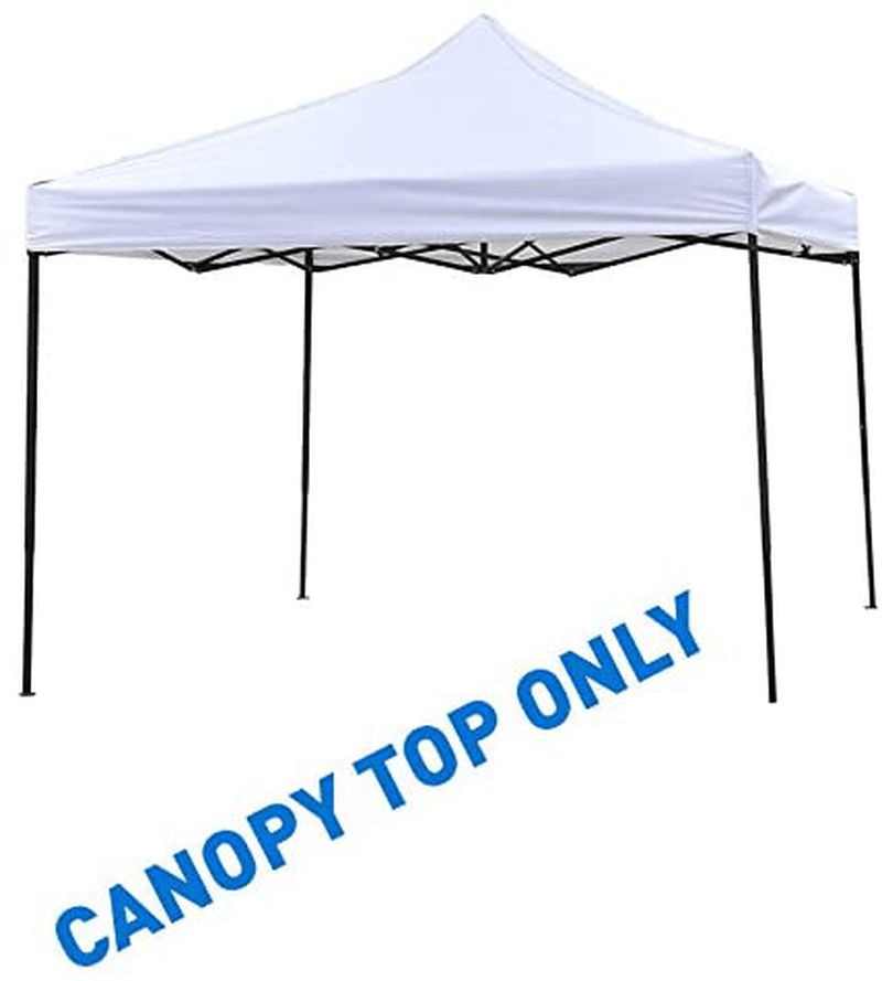 Trademark Innovations 9.6' x 9.6' Square Replacement Canopy Gazebo Top Assorted Colors (White) Home & Garden > Lawn & Garden > Outdoor Living > Outdoor Structures > Canopies & Gazebos Trademark Innovations   