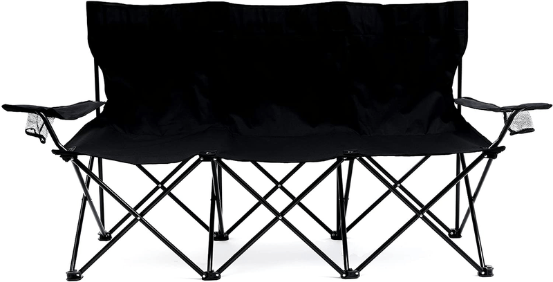 Trademark Innovations Triple Style Tri Camp Chair with Steel Frame Sporting Goods > Outdoor Recreation > Camping & Hiking > Camp Furniture Trademark Innovations   