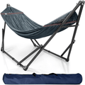 Tranquillo U34Y Universal Hammock Stand-1.2mm Thickness Steel Frame with Hanging Net, Double, Red Home & Garden > Lawn & Garden > Outdoor Living > Hammocks Tranquillo Gray  