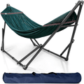 Tranquillo U34Y Universal Hammock Stand-1.2mm Thickness Steel Frame with Hanging Net, Double, Red Home & Garden > Lawn & Garden > Outdoor Living > Hammocks Tranquillo J. Peacock  