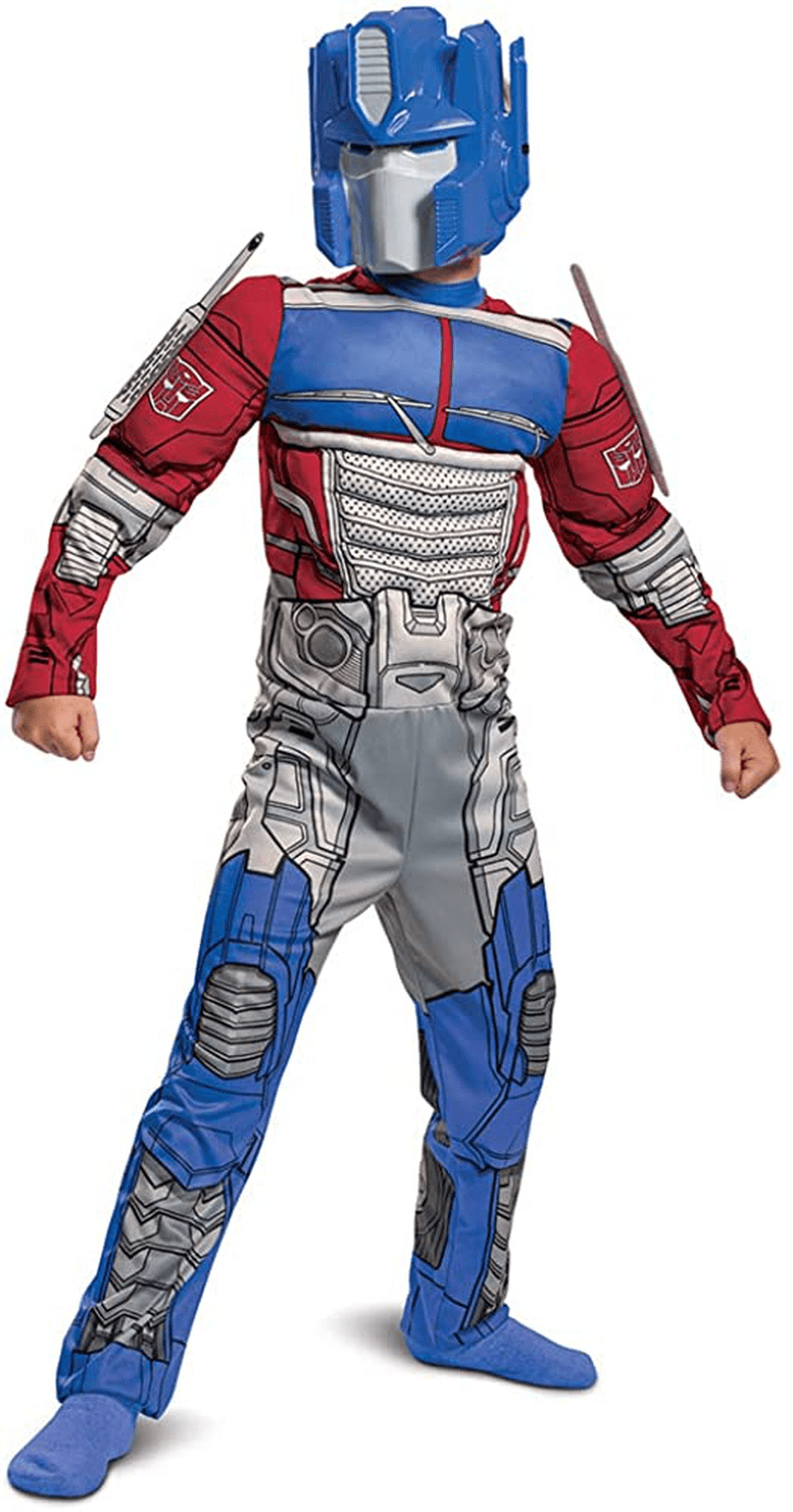 Transformers Muscle Optimus Prime Costume for Kids Apparel & Accessories > Costumes & Accessories > Costumes Disguise   