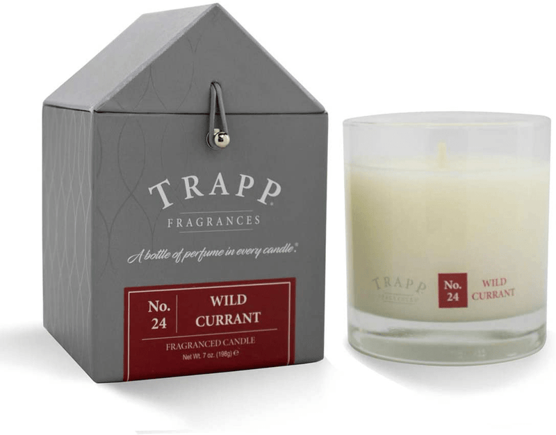 Trapp Signature Home Collection - No. 24 Wild Currant Votive Scented Candle 2 Ounce, Pack of 4 Home & Garden > Decor > Home Fragrance Accessories > Candle Holders Trapp Wild Currant 7-Ounce Poured Candle 