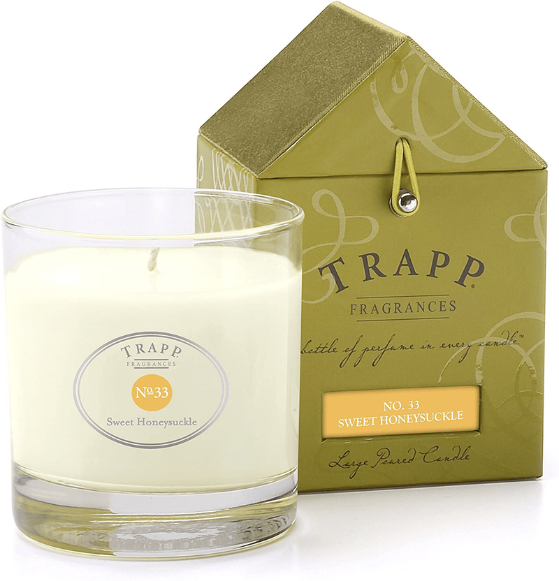 Trapp Signature Home Collection - No. 24 Wild Currant Votive Scented Candle 2 Ounce, Pack of 4 Home & Garden > Decor > Home Fragrance Accessories > Candle Holders Trapp Sweet Honeysuckle 7-Ounce Poured Candle 