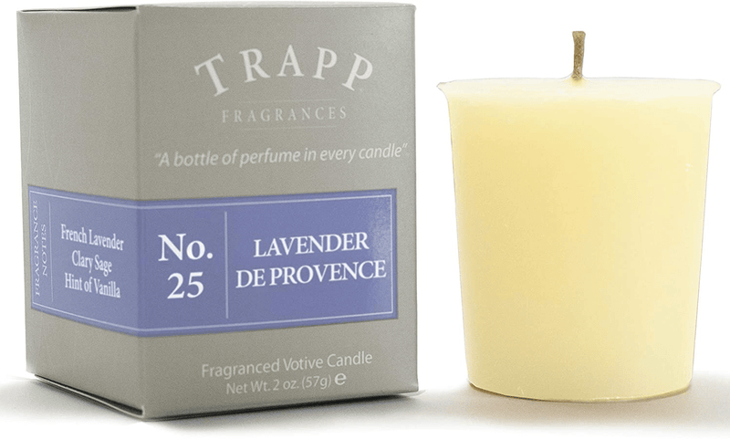 Trapp Signature Home Collection - No. 24 Wild Currant Votive Scented Candle 2 Ounce, Pack of 4 Home & Garden > Decor > Home Fragrance Accessories > Candle Holders Trapp Lavender de Provence 2-Ounce Votive Candle 