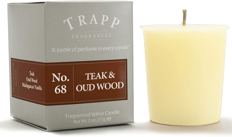 Trapp Signature Home Collection - No. 24 Wild Currant Votive Scented Candle 2 Ounce, Pack of 4 Home & Garden > Decor > Home Fragrance Accessories > Candle Holders Trapp Teak & Oud Wood 2-Ounce Votive Candle 