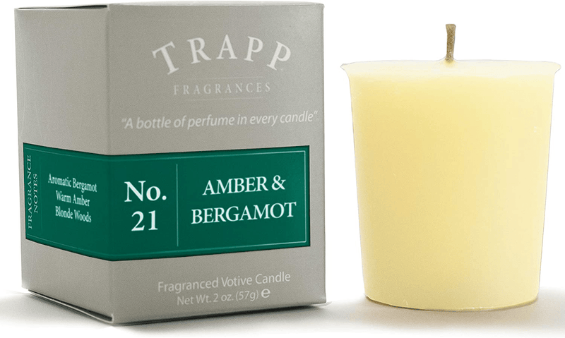 Trapp Signature Home Collection - No. 24 Wild Currant Votive Scented Candle 2 Ounce, Pack of 4 Home & Garden > Decor > Home Fragrance Accessories > Candle Holders Trapp Amber & Bergamot 2-Ounce Votive Candle 