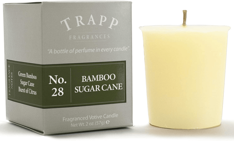 Trapp Signature Home Collection - No. 24 Wild Currant Votive Scented Candle 2 Ounce, Pack of 4 Home & Garden > Decor > Home Fragrance Accessories > Candle Holders Trapp Bamboo Sugar Cane 2-Ounce Votive Candle 
